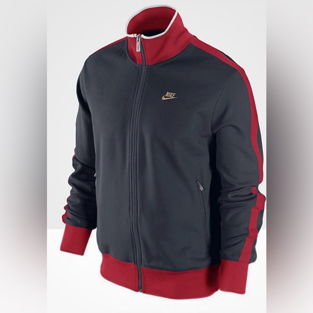 Nike Authentic National 98 Men's Navy and Red Jacket M